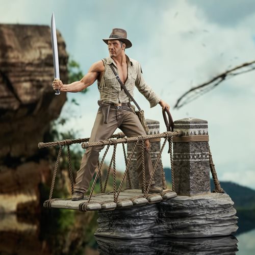 Indiana Jones and the Temple of Doom Rope Bridge Deluxe Gallery Statue