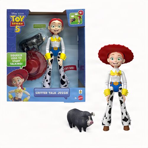 Toy Story 5 Feature Critter Talk Jessie 12-Inch Figure