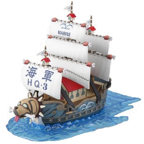 One Piece Garp's Marine Ship Grand Ship Collection Model Kit