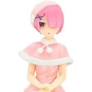 Re:Zero Starting Life in Another World Ram Snow Princess Pearl Color Version Noodle Stopper Statue