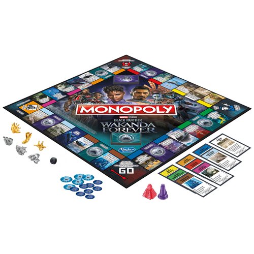 Black Panther Wakanda Forever Monopoly Game