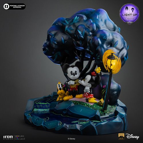 Disney Classics Mickey, Minnie and Pluto's Day at the Park Deluxe Art Scale 1:10 Limited Edition Sta