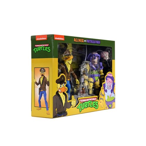 Teenage Mutant Ninja Turtles (1987 Cartoon) Ace Duck & Mutagen Man 7-Inch Scale Action Figure 2-Pack