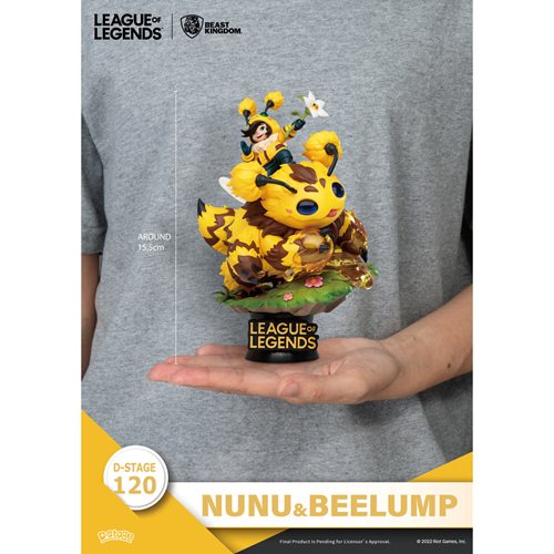League of Legends Nunu with Beelump and Heimerstinger DS-120 D-Stage Statue Set of 2