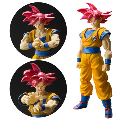 Dragon Ball Super Saiyan God Son Goku SH Figuarts Action Figure