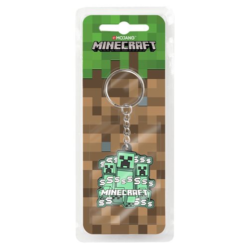 Minecraft Creeper Rush Key Chain