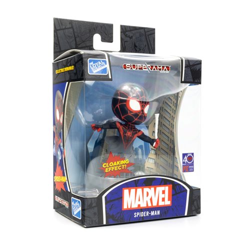 Marvel Superama Spider-Man Miles Morales Cloaking Collectible Diorama - Previews Exclusive