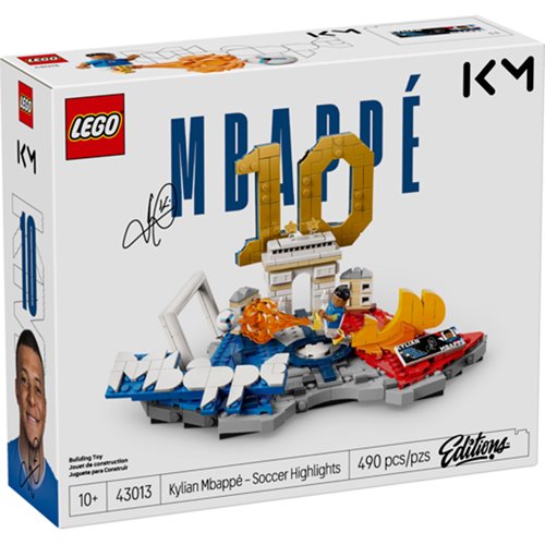 LEGO® Editions 43013 Kylian Mbappé – Soccer Highlights