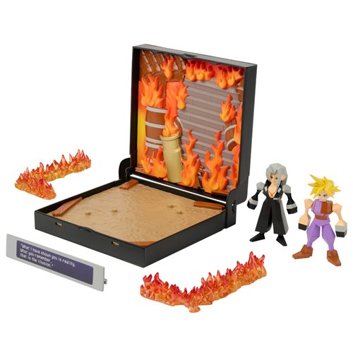 Console Heroes Sony PlayStation Final Fantasy VII (Nibelheim) Diorama Playset