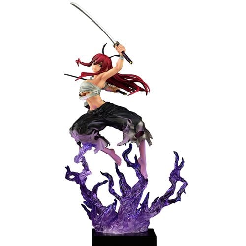 Fairy Tail Erza Scarlet Samurai Shikkoku 1:6 Scale Statue