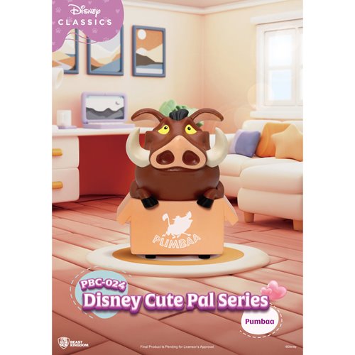 Disney Cute Pal Pull Back Car Series PBC-024 Vehicle Blind Box Case of 6