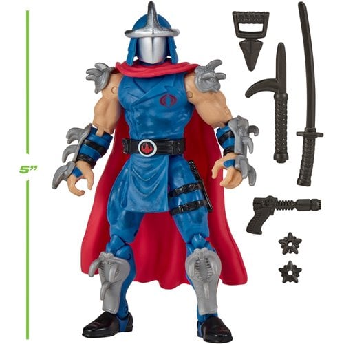 TMNT x G.I. Joe Shredder Cobra Commander Action Figure