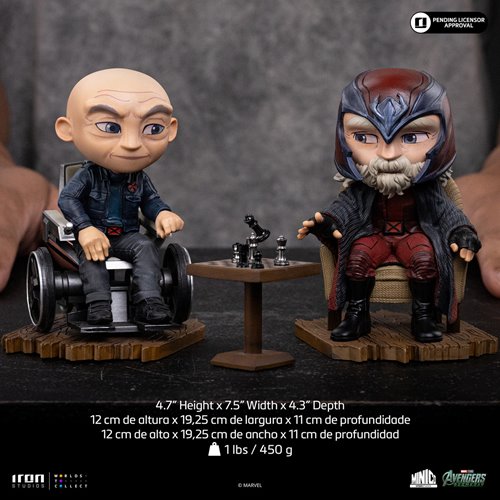 Avengers: Doomsday Xavier and Magneto MiniCo Vinyl Figure 2-Pack