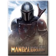 Star Wars: The Mandalorian Stare Flat Magnet