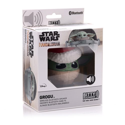 Star Wars: The Mandalorian Grogu Holiday Bitty Boomers Bluetooth Mini-Speaker