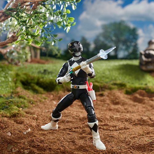 Power Rangers Lightning Collection Mighty Morphin Power Rangers Black Ranger 6-Inch Action Figure