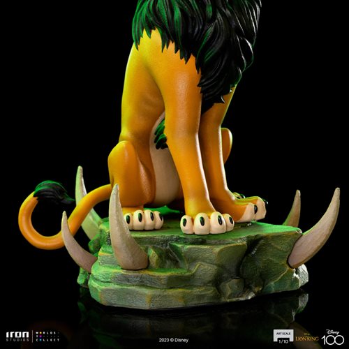 The Lion King Scar Art Scale Limited Edition 1:10 Statue