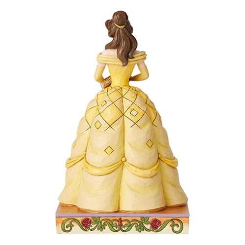 Disney Traditions Beauty and the Beast Princess Passion Belle Book-Smart Beauty by Jim Shore Statue