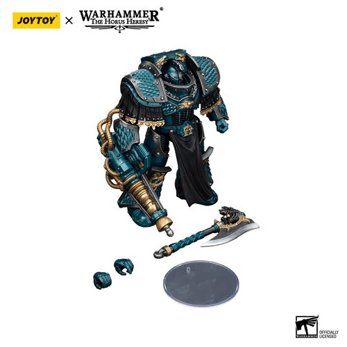 Joy Toy Warhammer The Horus Heresy Alpha Legion Lernaean Terminator with Conversion Beam Cannon 1:18