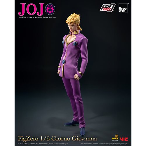 JoJos Bizarre Adventure: Golden Wind Giorno Giovanna FigZero 1:6 Scale Action Figure