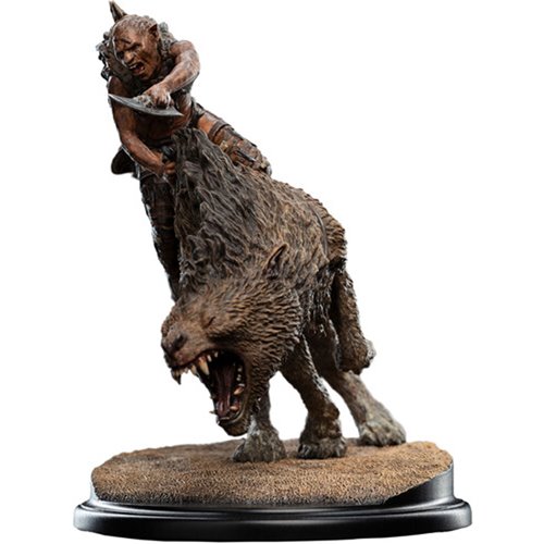 The Lord of the Rings Trilogy Sharku on Warg Miniature Polystone Statue