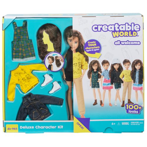 Creatable World Deluxe Character Kit DC-965 Doll
