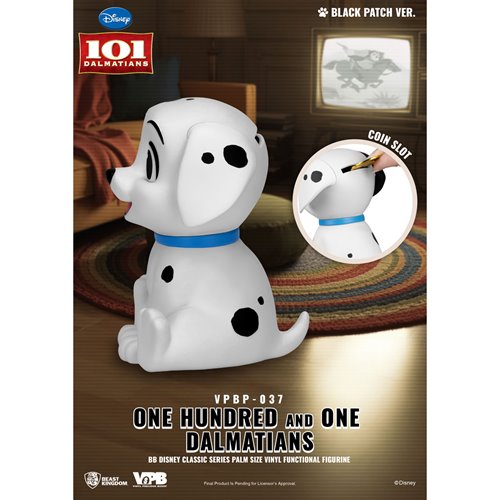 101 Dalmatians VPBP-037 Palm Size Vinyl Functional Piggy Bank Blind Box Set of 4