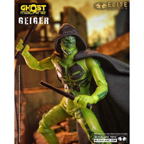 Geiger Ghost Machine McFarlane Elite Edition #15 7-Inch Deluxe Action Figure