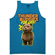 Ted Thunder Buddies for Life Blue Tank Top