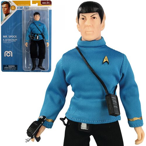 Star Trek Spock 55th Anniversary Mego 8-Inch Action Figure