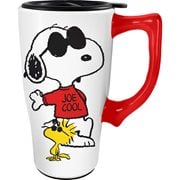 Peanuts Snoopy Joe Cool 18 oz. Ceramic Travel Mug