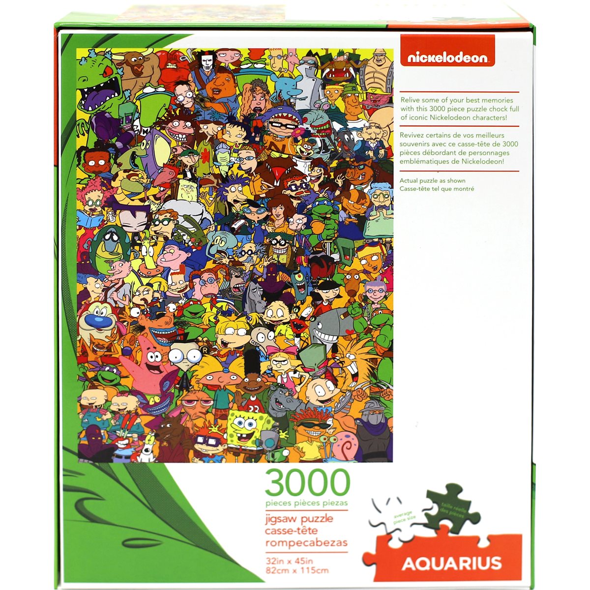 Nickelodeon 90s 3,000-Piece Puzzle* FACTORY SEALED* FREE US SHIPPING* 