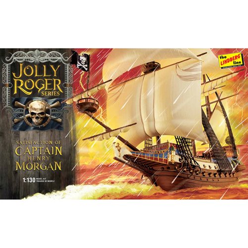 Jolly Roger Series: Satisfaction of Captain Morgan 1:13 Scale Model Kit