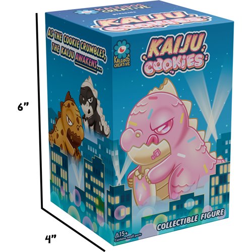 Kaiju Cookies Series 1 Blind-Box Mini-Figure Case of 6