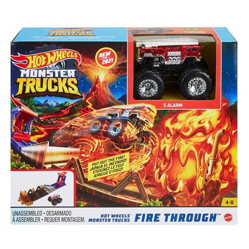 Hot Wheels Monster Trucks Playset Case of 3