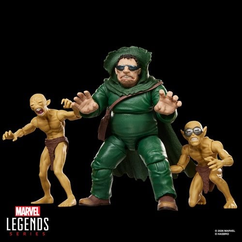 Fantastic Four Marvel Legends Series Mole Man & Moloids 6-Inch Action Figures