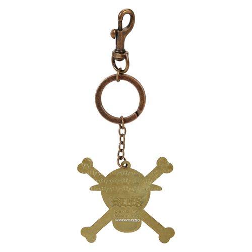 One Piece Skull Enamel Key Chain