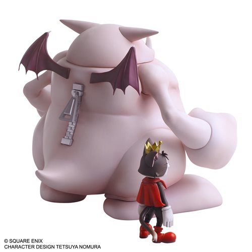 Final Fantasy VII Cait Sith and Fat Moogle Bring Arts Action Figures