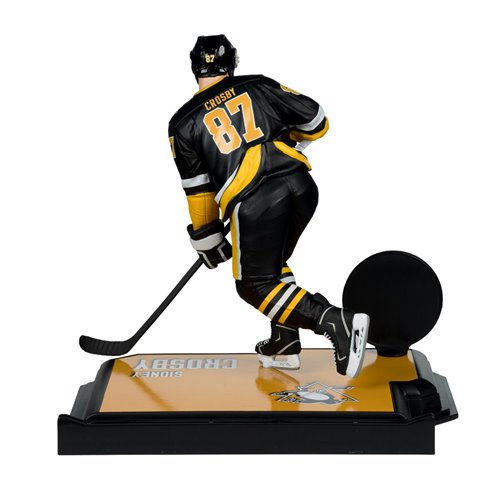 NHL SportsPicks Pittsburgh Penguins Sidney Crosby Alternate Jersey 7-Inch Posed Figure