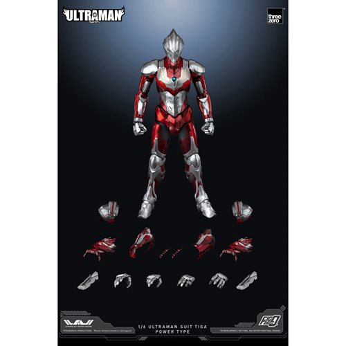 Ultraman Suit Tiga Power Type FigZero 1:6 Scale Action Figure