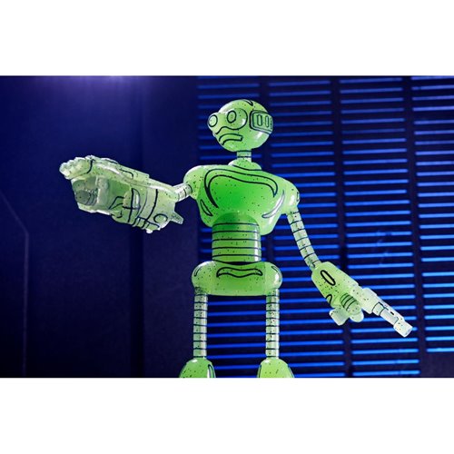 Teenage Mutant Ninja Turtles Mirage Comics Transmat Fugitoid Glow-in-the-Dark 7-Inch Scale Action Fi
