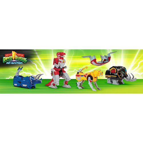 Mighty Morphin Power Rangers: Re-Ignition Sabertooth Tiger Dinozord Action Figure