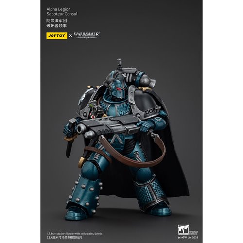 Joy Toy Warhammer The Horus Heresy Alpha Legion Saboteur Consul 1:18 Scale Action Figure