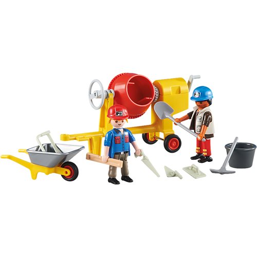 Playmobil 6339 2 Construction Workers Action Figures