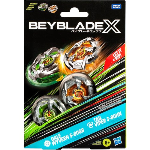 Beyblade X Dual Pack Tops Wave 2 Set of 3