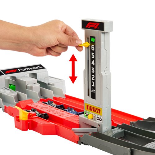 Hot Wheels Racing Formula 1 Grand Prix Trackset with Vehicles