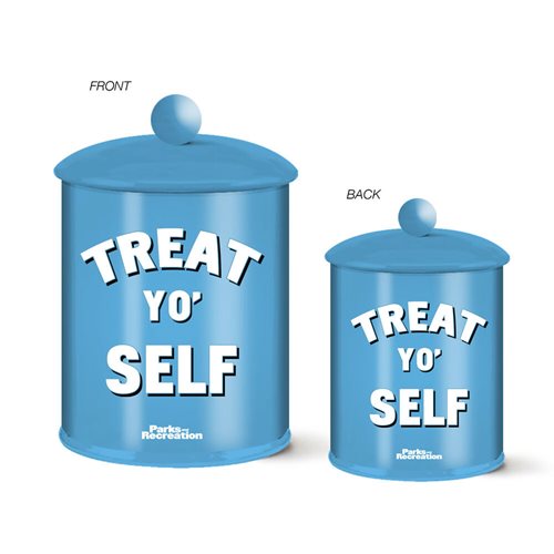 Parks and Recreation Treat Yo' Self Ceramic Cookie Jar