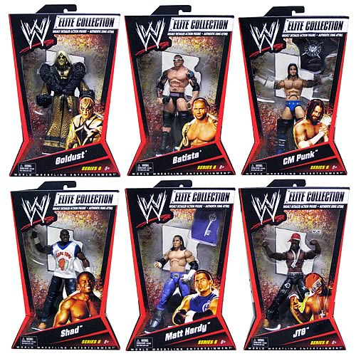 WWE Elite Collection Series 6 Figure Case