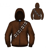 Star Wars Chewbacca Fleece Zip-Up Costume Hoodie