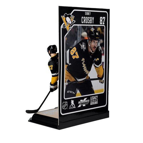 NHL SportsPicks Pittsburgh Penguins Sidney Crosby Alternate Jersey 7-Inch Posed Figure
